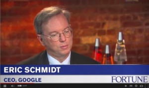 Eric Schmidt "You need a coach"